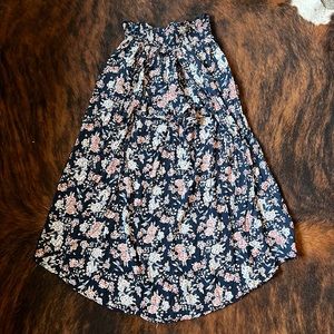 Western Skirt/Shorts floral